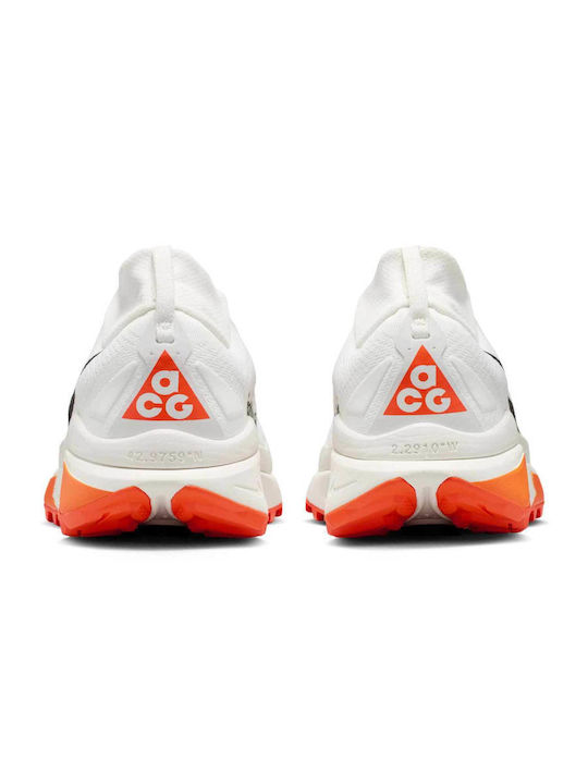 ACG Zegama Men's Trail Running Sport Shoes Summit White Phantom Safety Orange Black