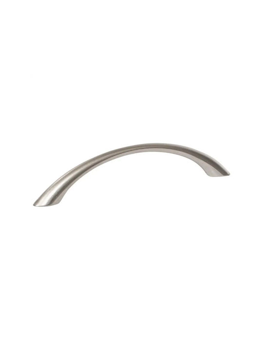 X-IT Λαβή Επίπλου από Μέταλλο Chrome Matte με Απόσταση Κέντρων 96mm