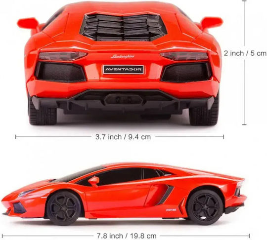 Rastar Aventador RC Car 2WD Orange