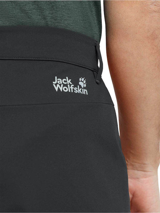 Jack Wolfskin Men's Long Hiking Trousers Black