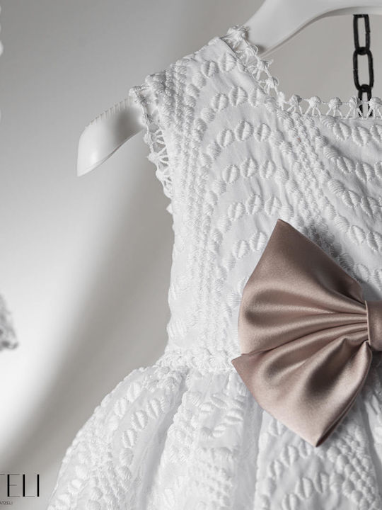 Vinteli Beige Baptism Dress