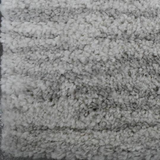 Geometric 160x230cm Shaggy L.grey