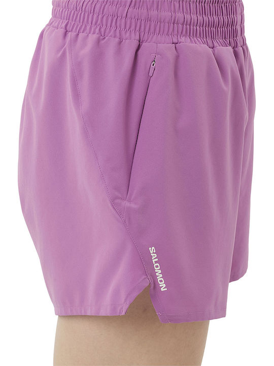 4'' Women's Athletic Shorts Purple