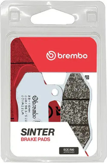Brembo Μεταλλικά Τακάκια 07ya22la 1 Σετ 1 Δαγκάνα