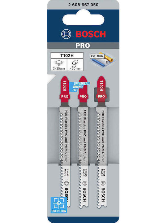 Bosch Комплект Ламели За Пила Rbp 3er T 102 H