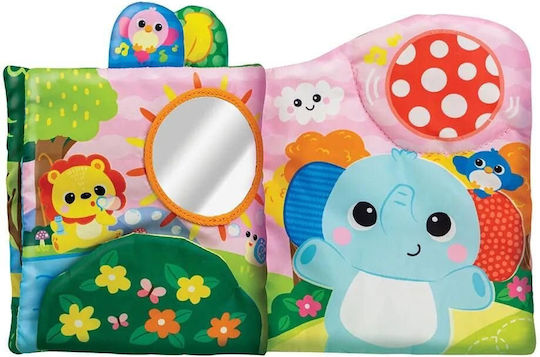 Winfun Fabric Activity Book with Light and Sounds for Newborns