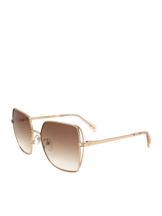 Blumarine Ochelari De Soare Auriu Cu Ramă Blumarine Ochelari De Soare Auriu Cu Ramă
