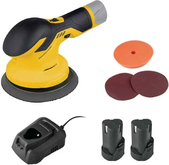Nextool Max-22856 12v Cordless Orbital Polisher 2 Batteries 2.00 Ah 150 Mm