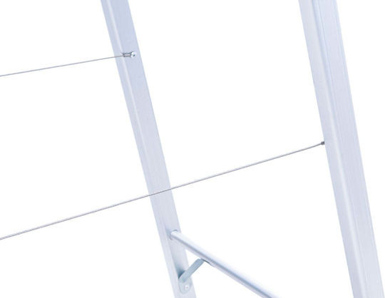 Geko Aluminium-Leiter mit 5 Stufen