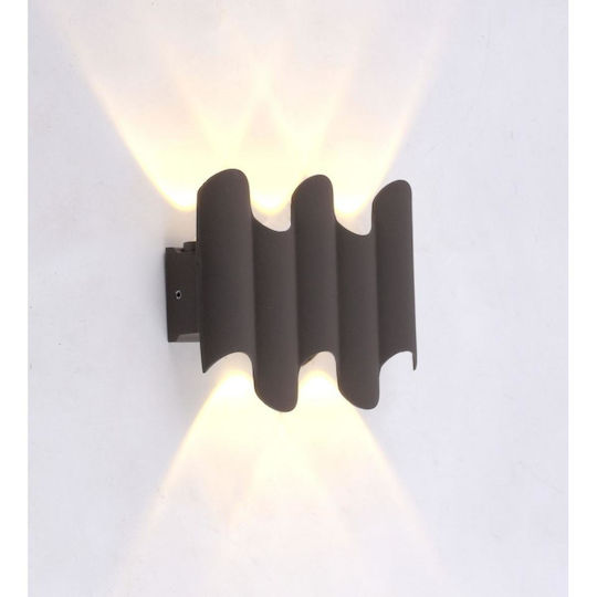 Lightex Επιτοίχιο Εξωτερικό Φωτιστικό LED