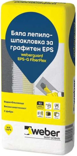 Лепило Шпакловка Eps Fiber Flex Бяло 25кг
