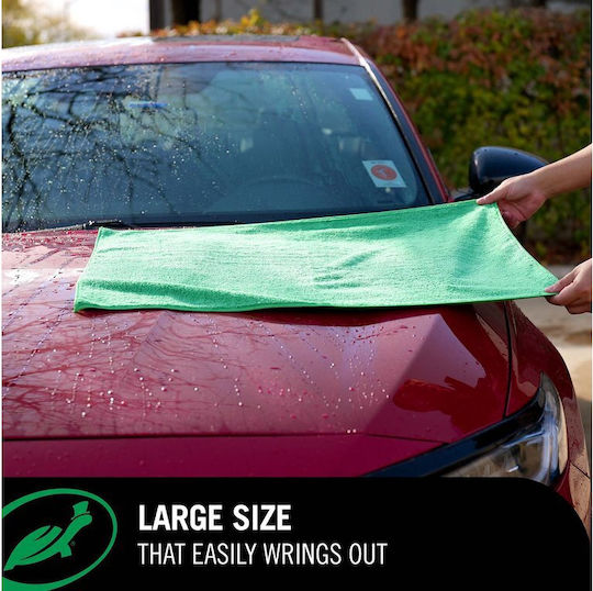 Turtle Wax Jumpo Drying Towel Xl Car Microfiber Drying Cloth Body 420gsm Yellow 80x60cm 1831236