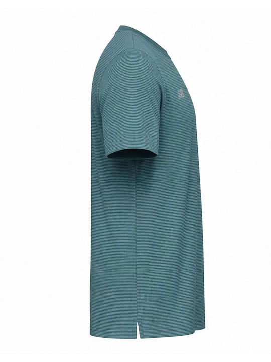 Αθλητικό T-shirt Πετρόλ