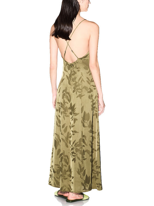 Armani Exchange Damenkleid Ganztägig Grünes Armani Exchange Damenkleid Ganztägig Grünes