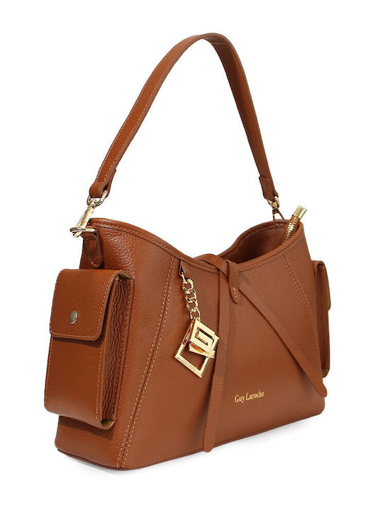 Leder Damen Handtaschen Crossbody Tabac