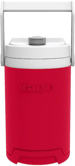 Igloo Gallon Μπουκάλι Θερμός Πλαστικό 3.8lt Red Star με Λαβή