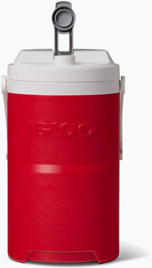 Igloo Gallon Μπουκάλι Θερμός Πλαστικό 3.8lt Red Star με Λαβή