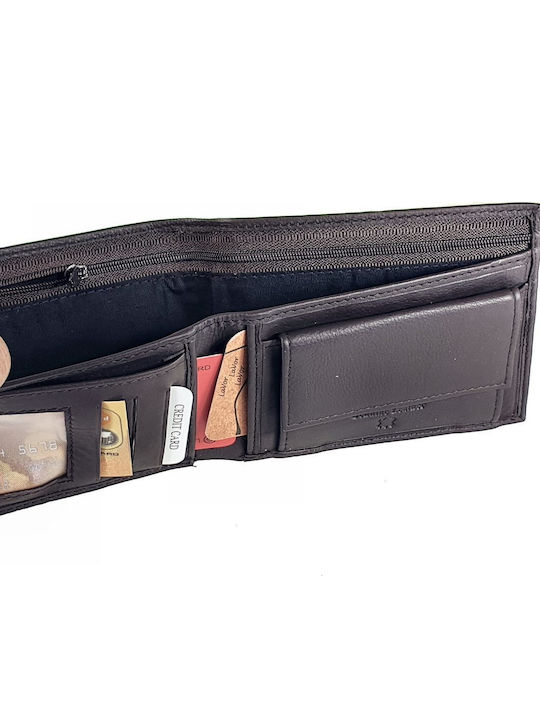 Portofel Barbat Din Piele Cu RFID Maro