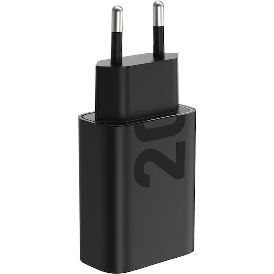Lenovo Charger Without Cable with USB-A Port 20W Quick Charge 3.0 Black (ZG38C07909)