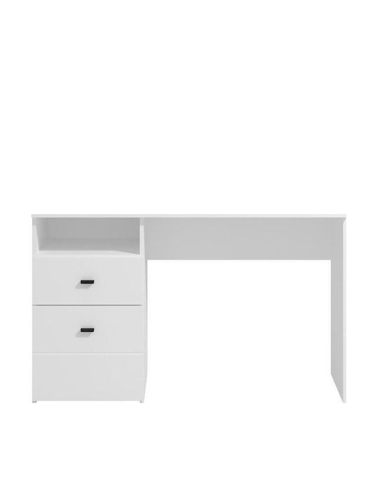 Birou Din Lemn Alb 127x51x77cm
