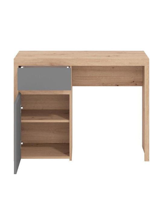 Fylliana Wooden Desk Gray 98x45x74cm