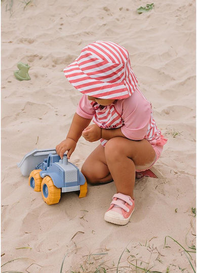 Beach Toy Light Blue Bulldozer Monnëka