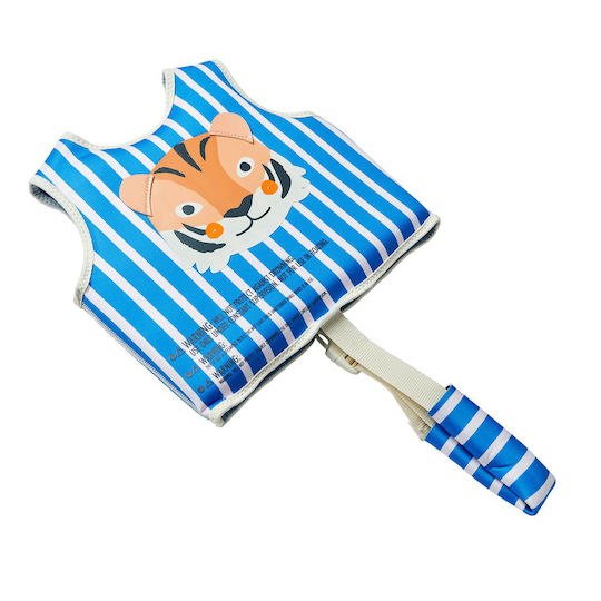 Sunnylife Детски Спасителен Жилет Tino Tiger Син