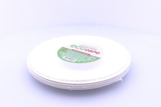 ECOCARE Πιάτο για Party 10τμχ