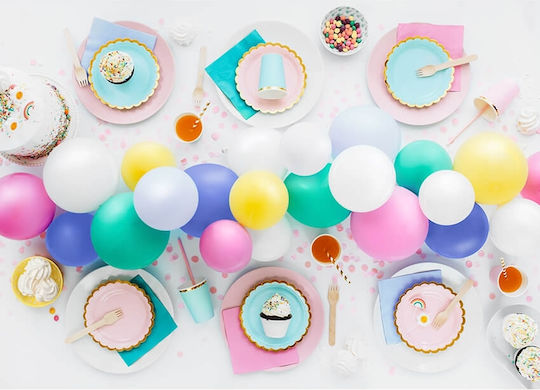 PartyDeco Πιάτο για Party 6τμχ