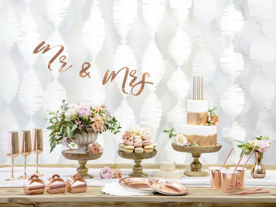 PartyDeco Плоча за Парти 6 Бройки