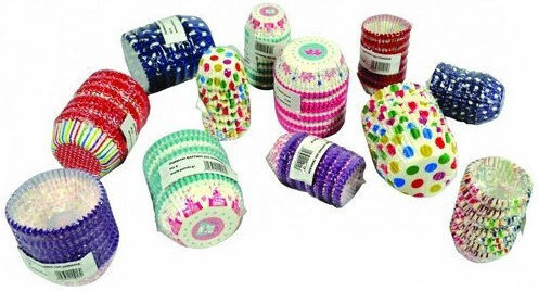 Sidirela Baking Cups for Party 200 Pieces (Miscellaneous Designs)