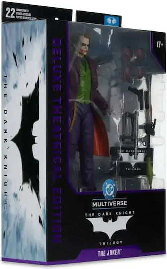 Mcfarlane Toys DC Comics: Joker Φιγούρα Δράσης σε Κλίμακα 1:10