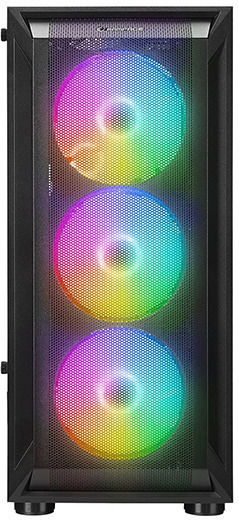 Rampage Midi Tower Computer Case Black
