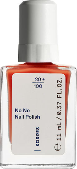 Korres No No Гланц Лак За Нокти Дълготраен 43 Summer Peach 11ml