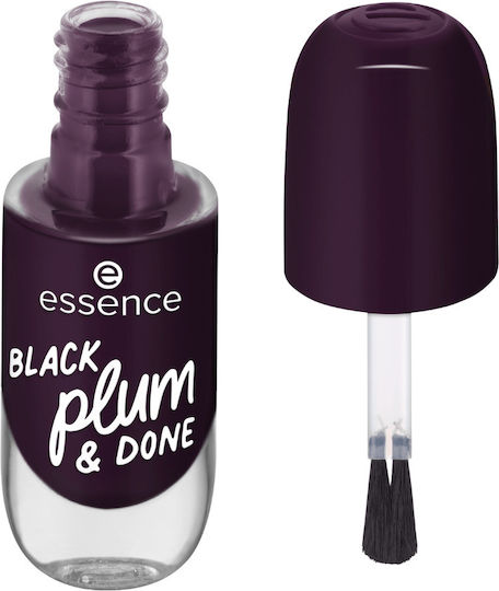 Essence Glossy Βερνίκι Νυχιών Μακράς Διαρκείας 84 Black Plum & Done 8ml