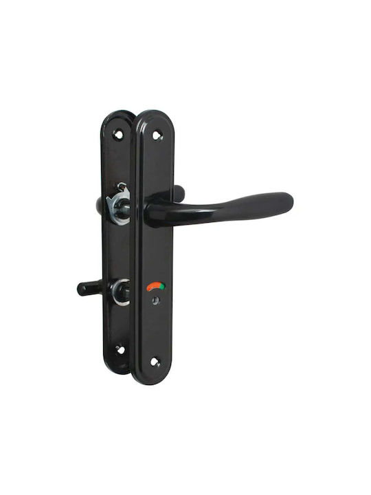 Metal Lever WC Black