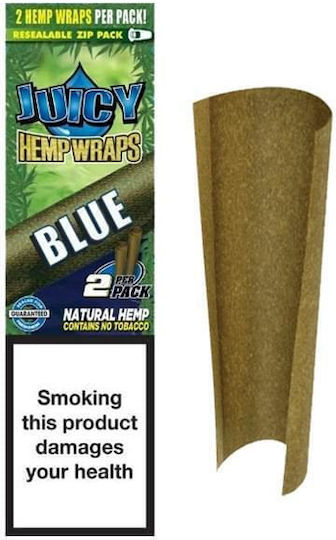 Juicy Jays Πουρόφυλλα Blue 5cm με Γεύση Blueberry Μπλε 2τμχ