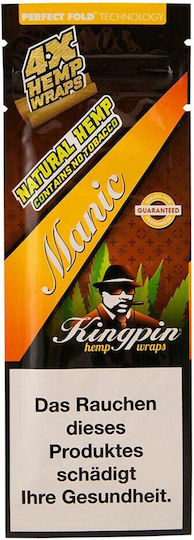 HBI EUROPE GMBH Пури Kingpin Mango Tango 100mm 5cm Кафяви 4 Бройки