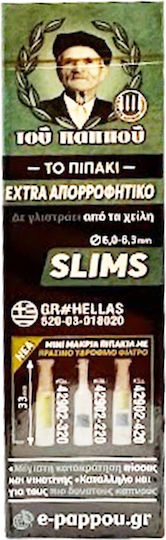 Του Παππού Πίπες Τσιγάρων Slim 6mm 13τμχ