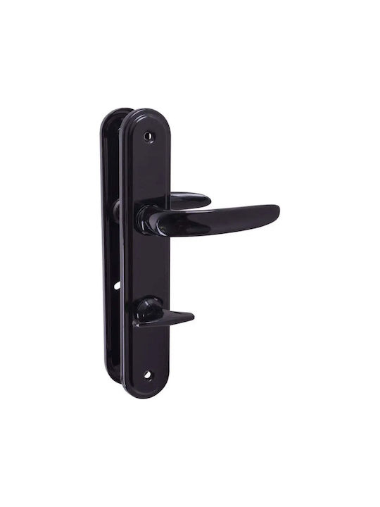 Metal Lever WC Black
