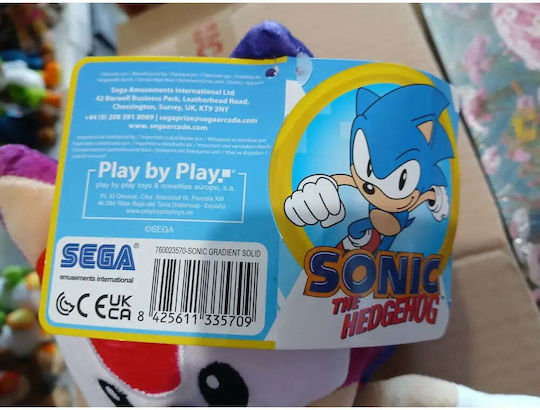 Sonic Jucărie de pluș Sonic ariciul Degradat 30 cm.