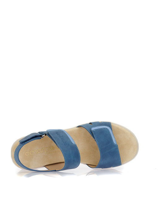 Abz Anatomische Damenplattformen Sommer Damenplattformen Blau