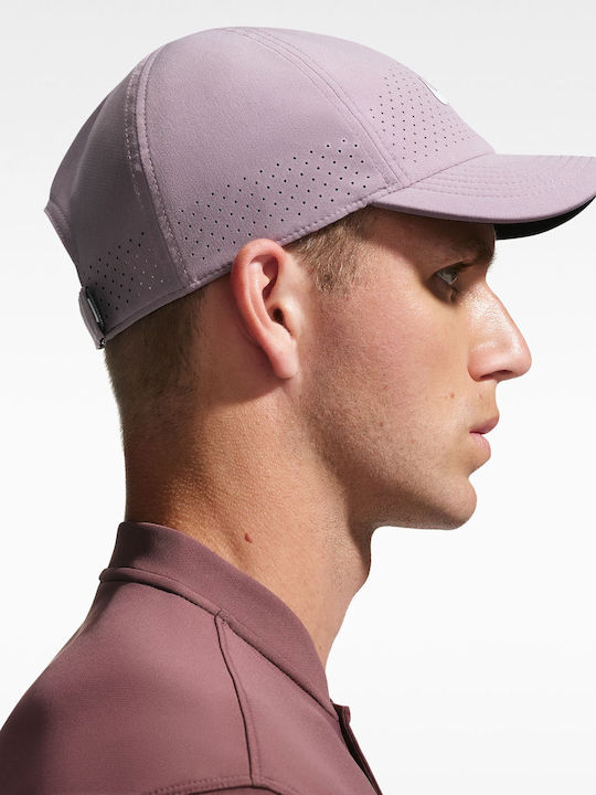 Nike Dri-fit Adv Club Unstructured Tennis Kappen Lila Ore Weiß