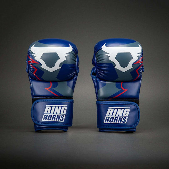 MMA Ръкавици Ringhorns Charger Sparring Gloves Тъмносиньо Червено