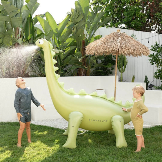 Sunnylife Inflatable Pool Toy Dino Giant Sprinkler Into Wild Khaki 26180175