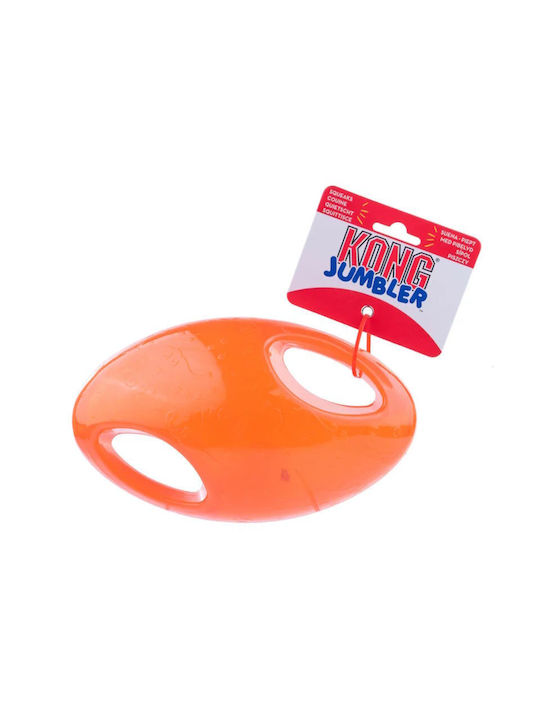Kong Jumbler Fußball Hundespielzeug 17,8cm Rote Kong Jumbler Fußball Hundespielzeug 17,8cm Rote