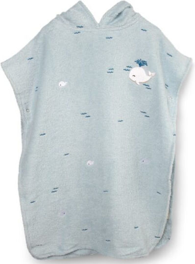 Filibabba Kinder Strandponcho Christian’s Whale Tales