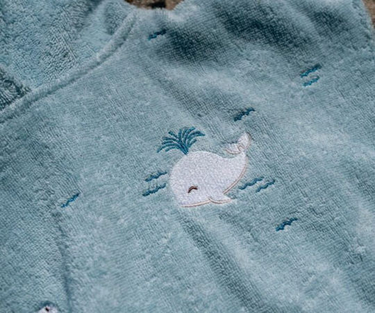 Filibabba Kinder Strandponcho Christian’s Whale Tales