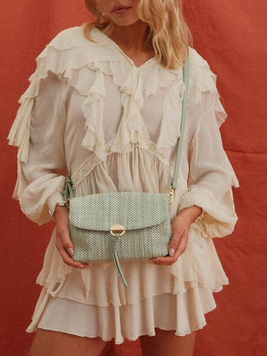 Straw Women's Handbag White