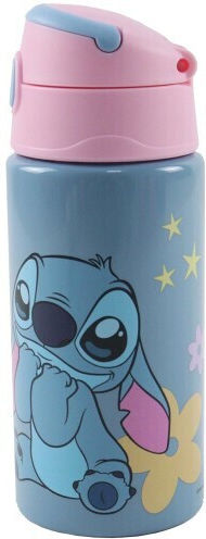 Gim Stitch Παιδικό Παγούρι από Αλουμίνιο Θερμός με Καλαμάκι Πολύχρωμο 500ml